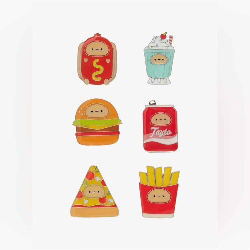 Smoko Tayto Junk Food Blind Box Enamel Pin Hot Topic Exclusive